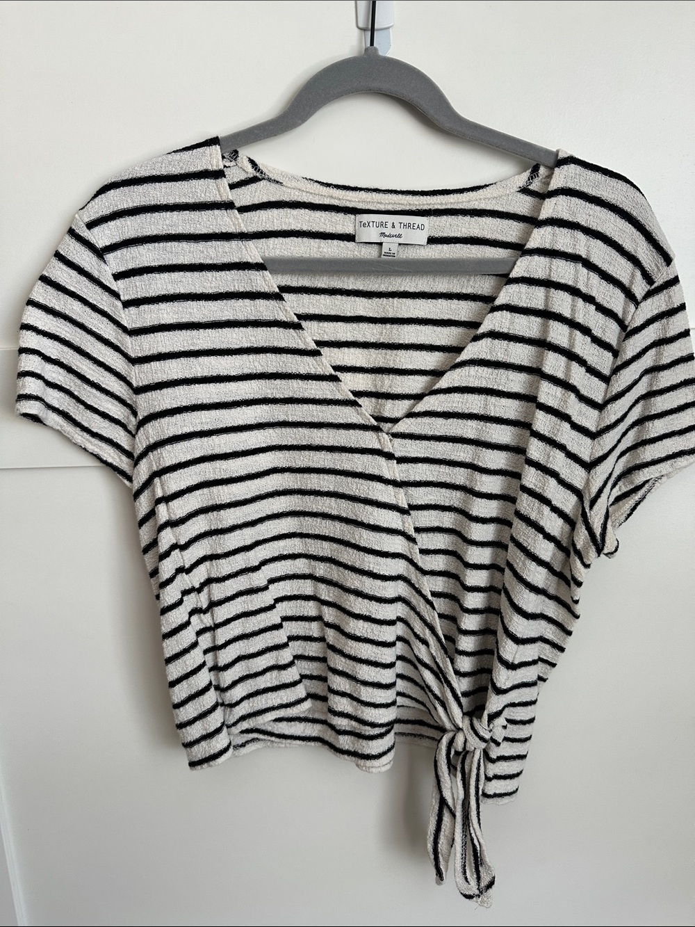 Madewell wrap top